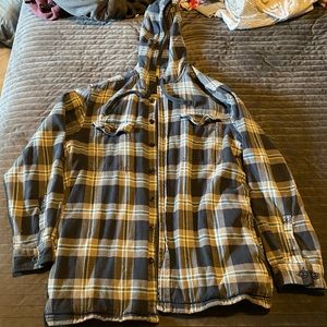 LL Bean Flannel Fleece Jacket
